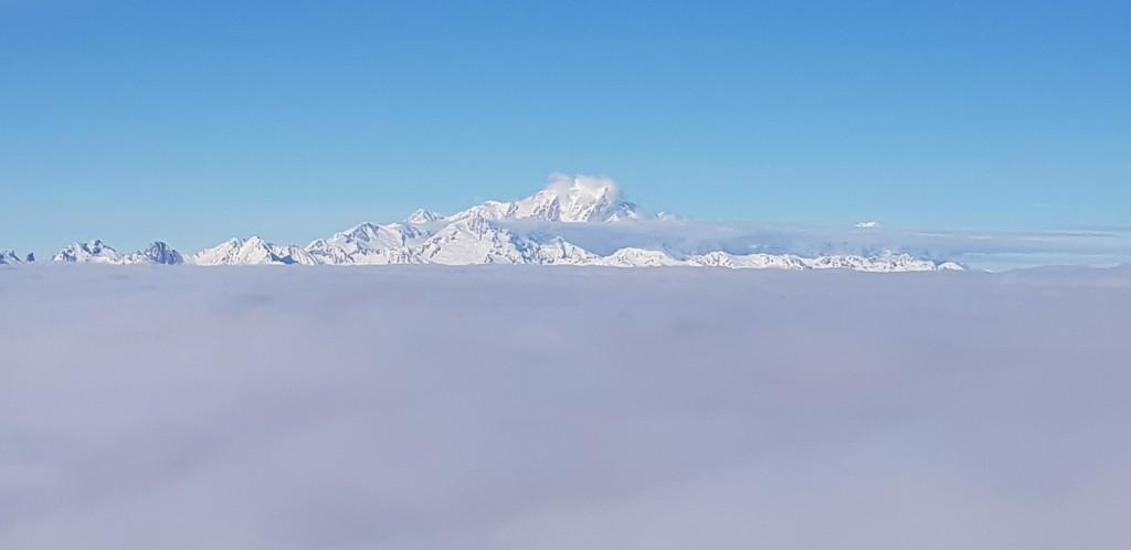 Mont-Blanc vu de Méribel